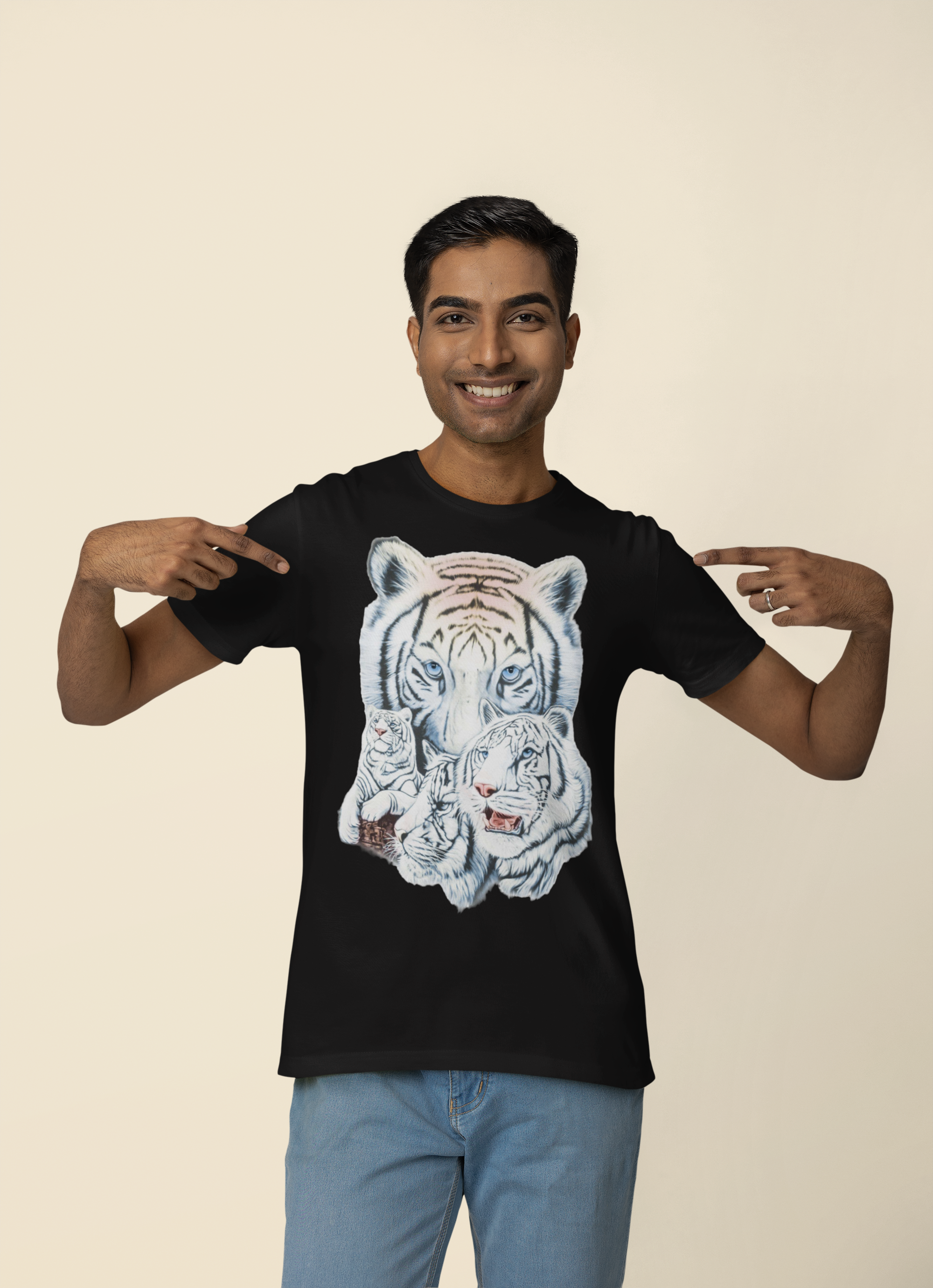 Glow-in-the-Dark Printed T-Shirt