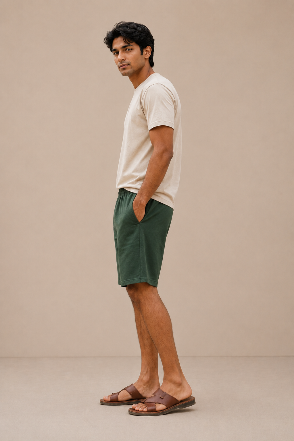 Forest Green Comfort Shorts