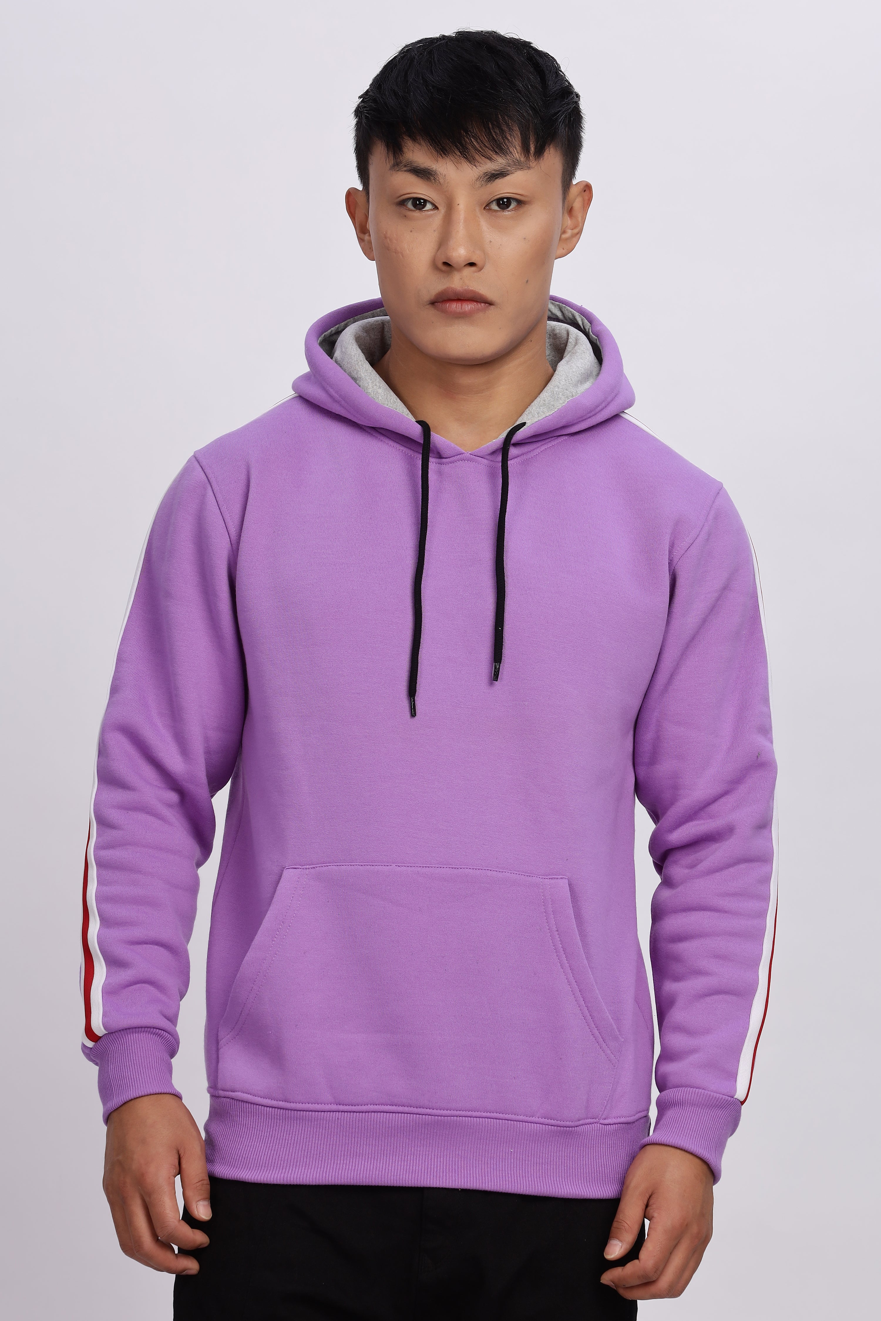 Avenster Cotton Purple Hoodie