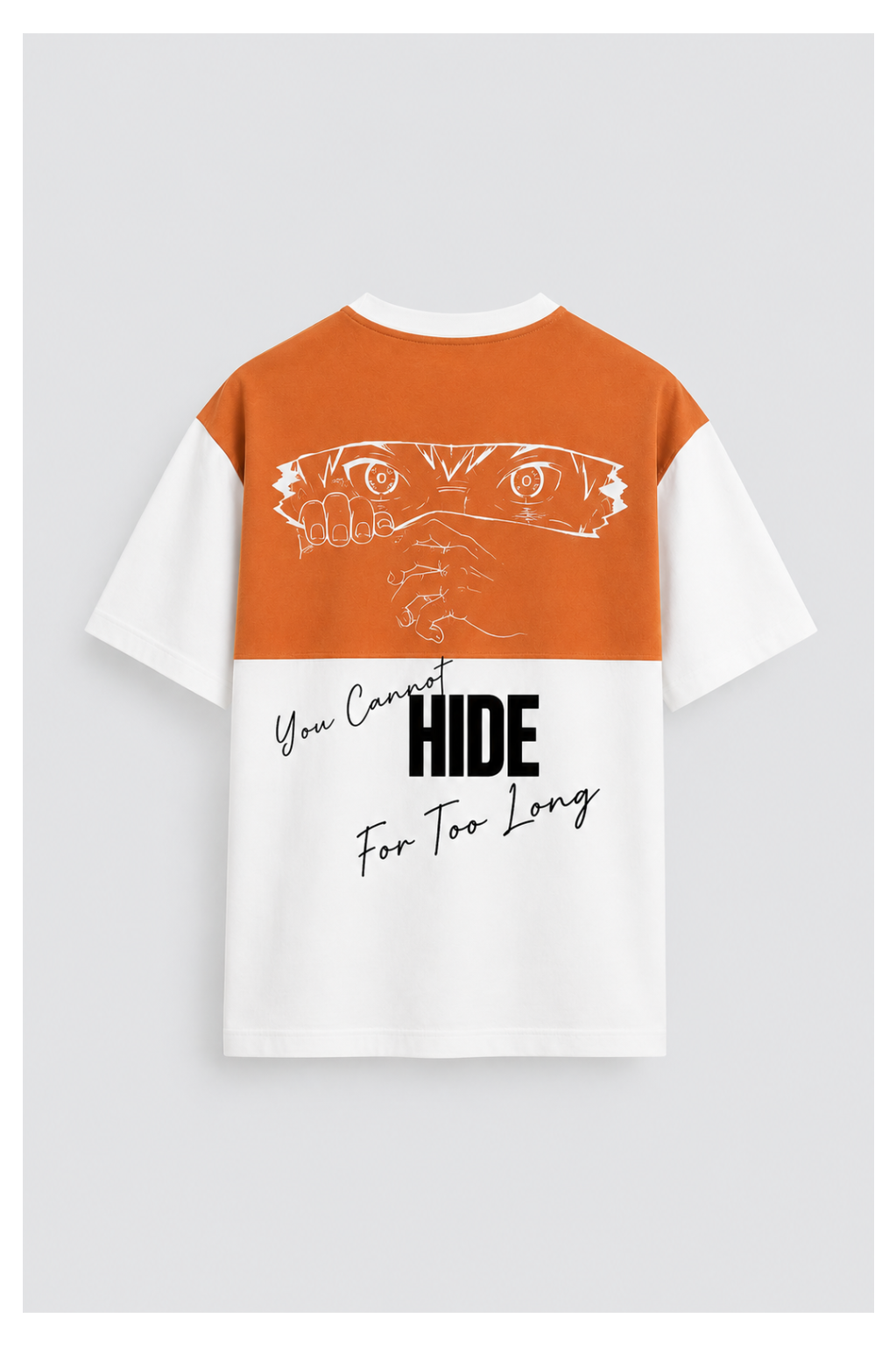 Sunset Contrast Oversized Tee