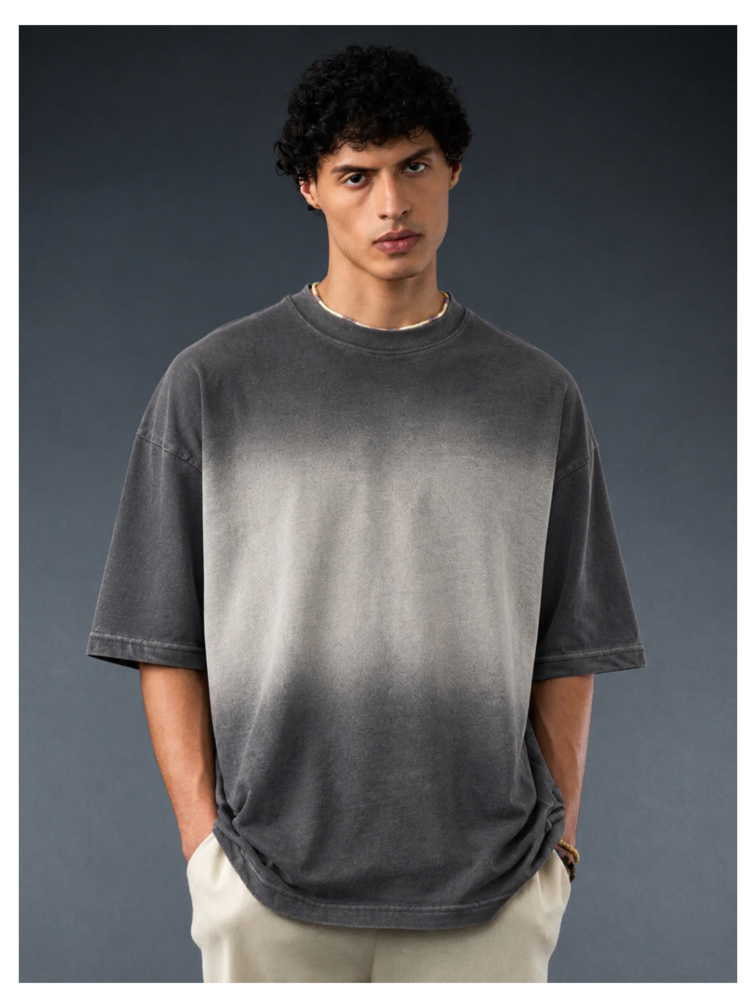 Charcoal Haze Streetwear Tee