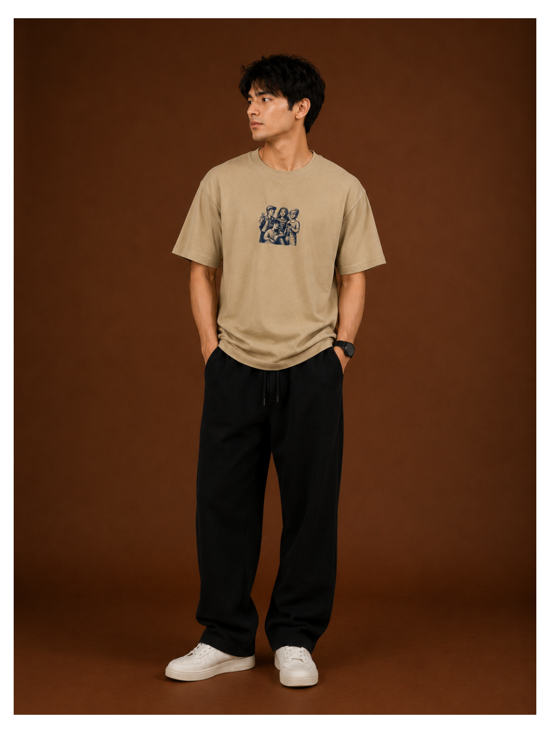 Sakura Journey Oversized Tee