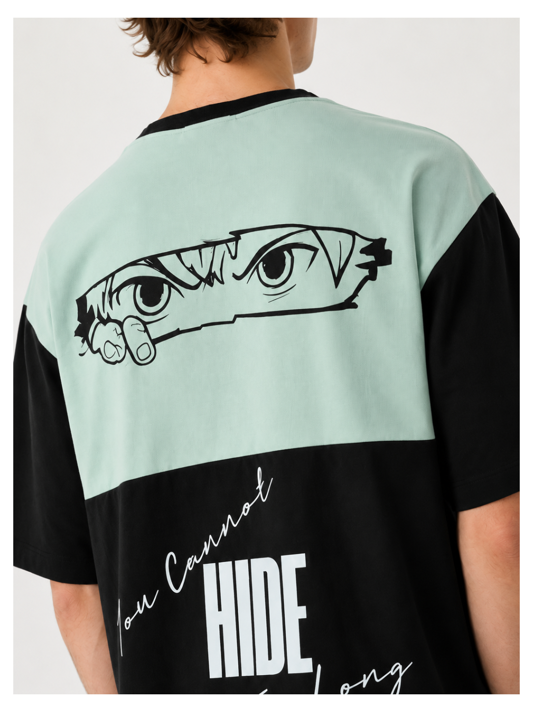 Don't Hide Colorblock Oversized Tee