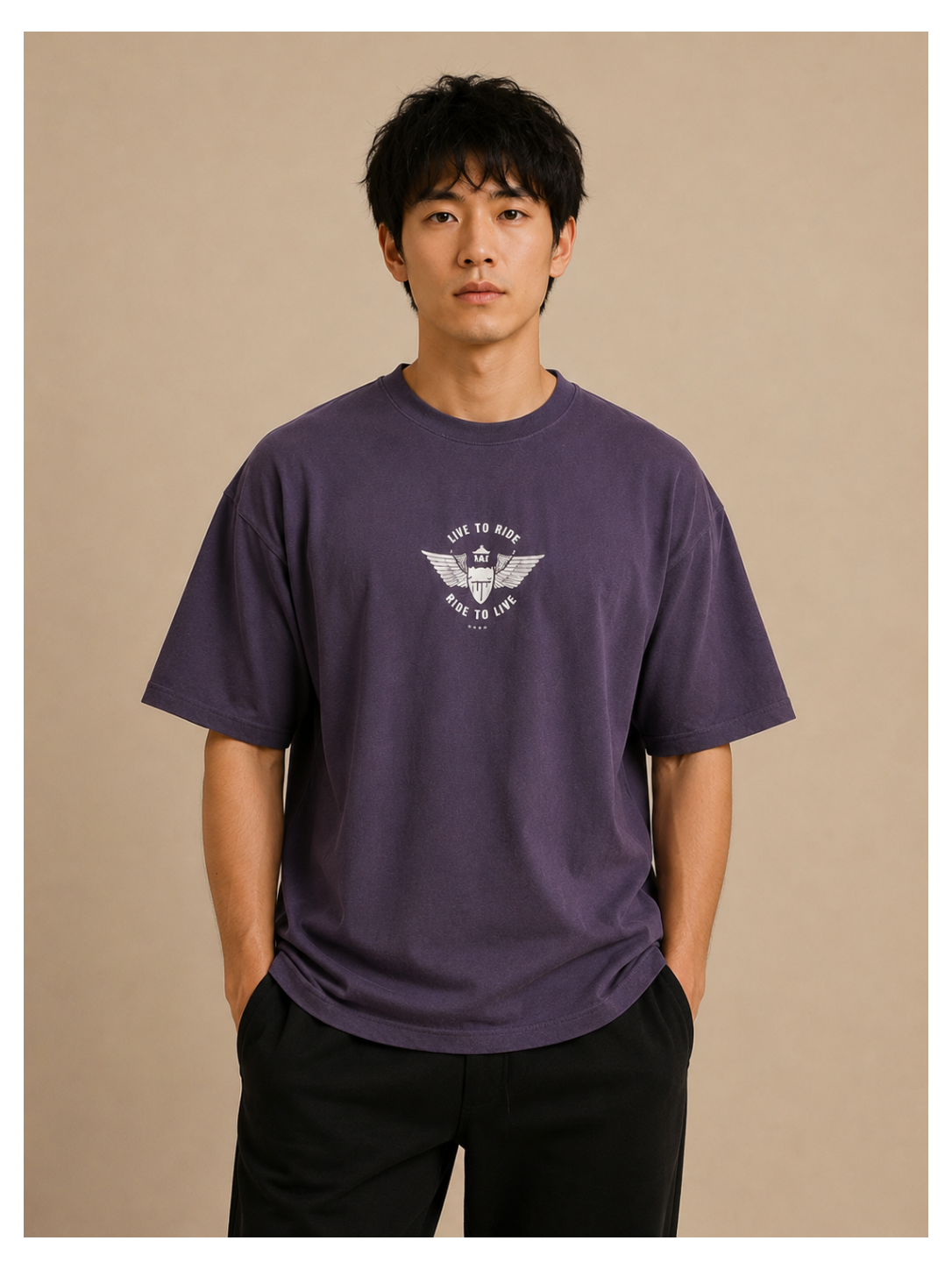 Oversized Bike Lover Printed T-Shirt | Premium Moto Addict Streetwear Tee