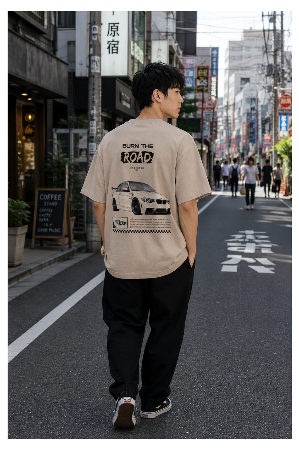 Oversized Car Enthusiast Printed T-Shirt | Premium Streetwear Graphic Tee