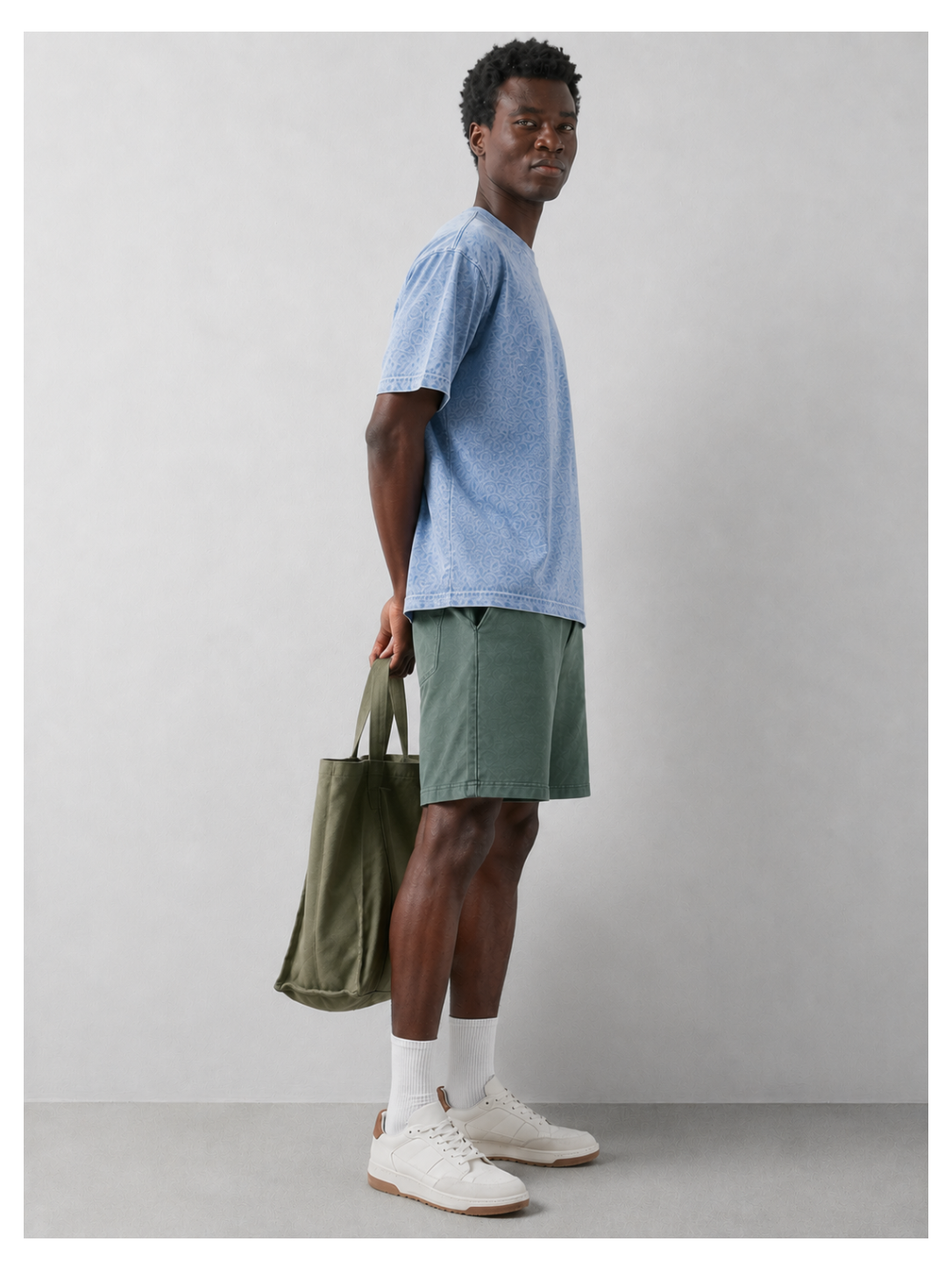 Sky Blue Oversized T-Shirt