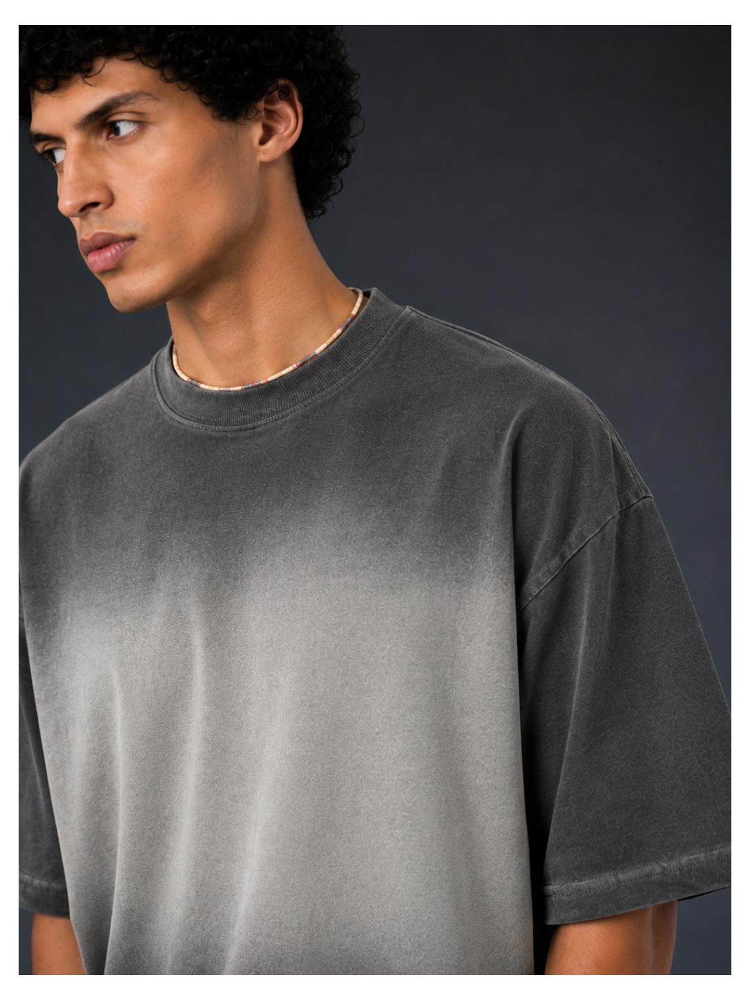 Charcoal Haze Streetwear Tee