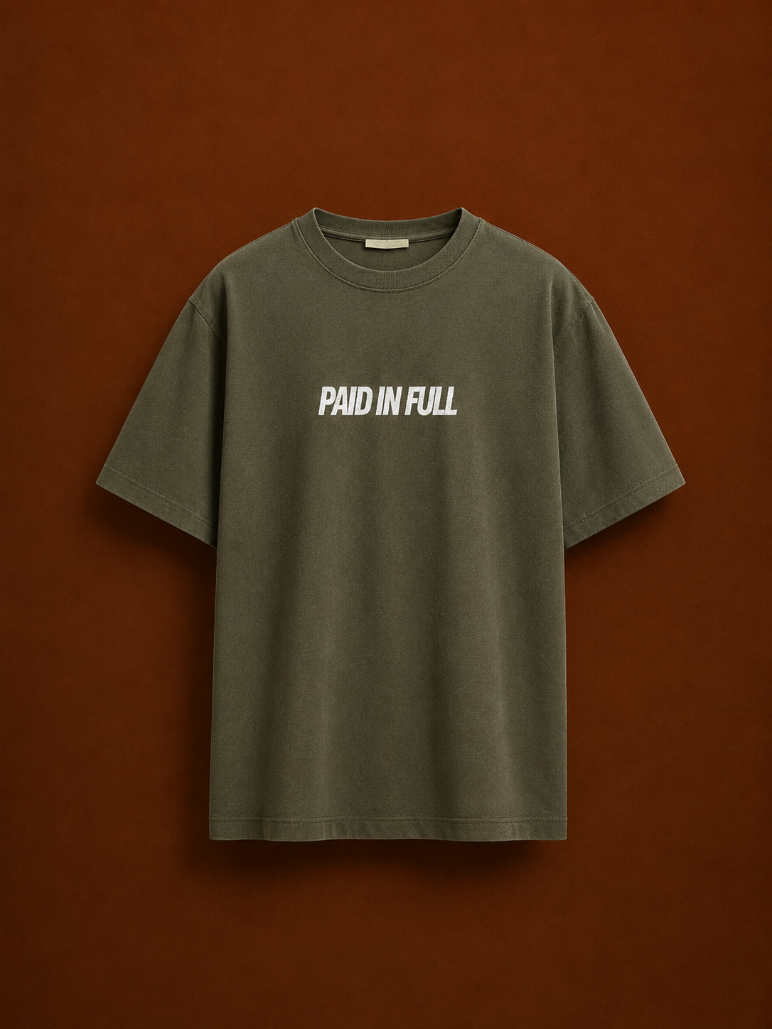 Paid In Full – Premium Oversized Statement Tee