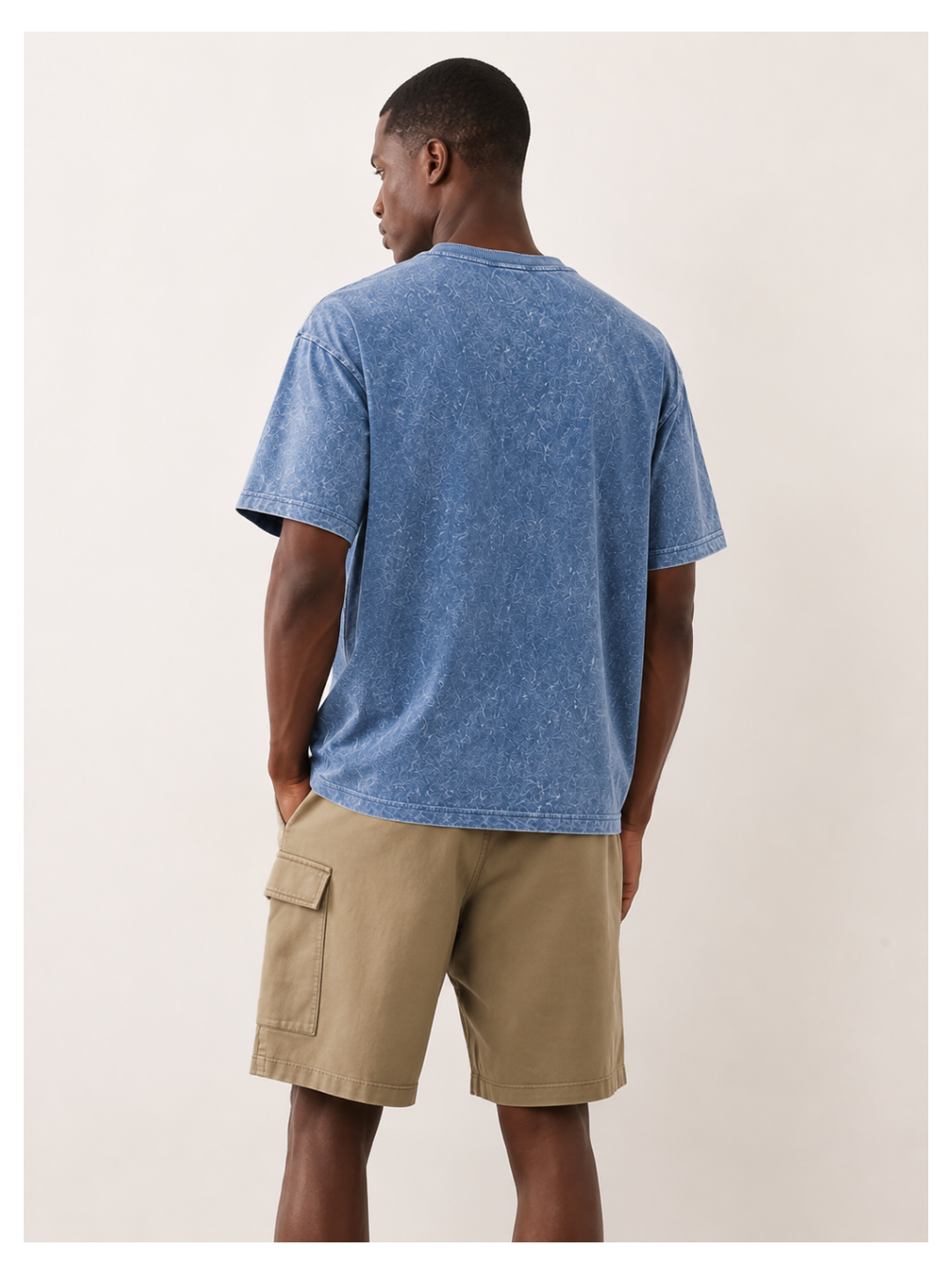 Sky Fade Acid Wash Tee