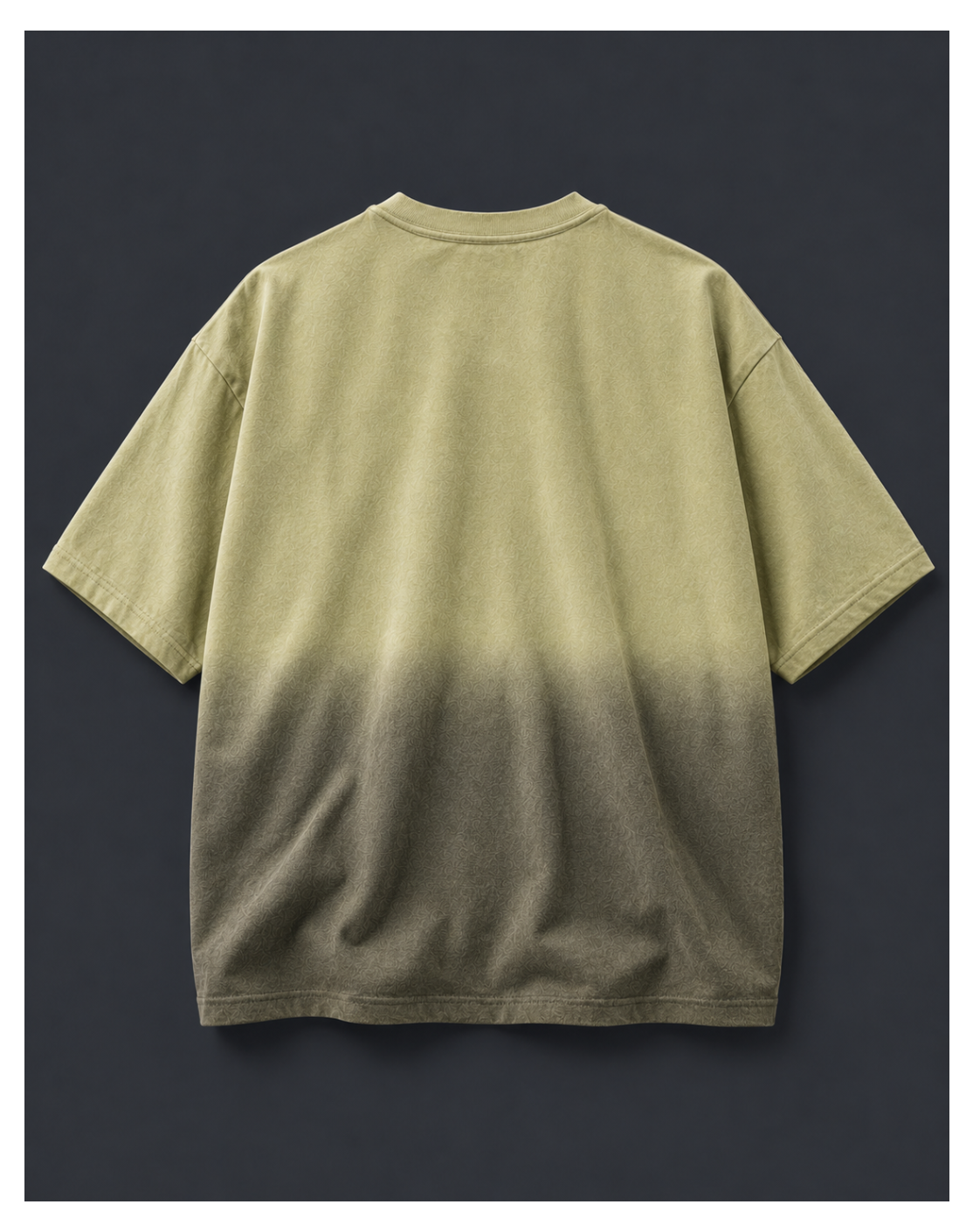 Moss Gradient Streetwear Tee