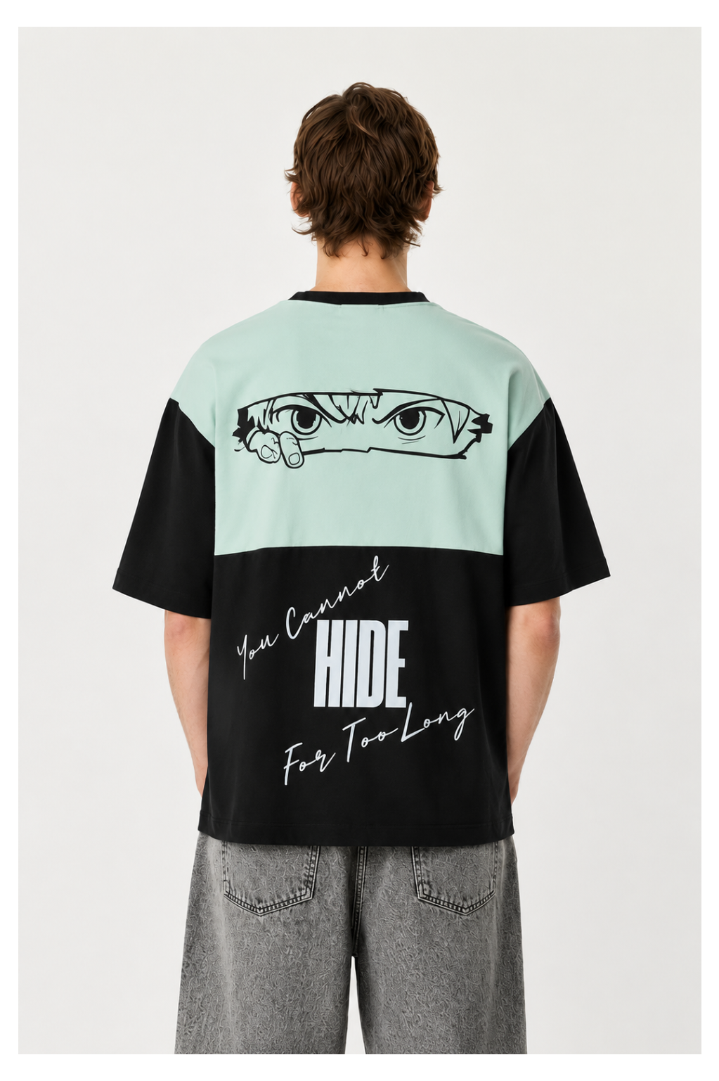 Don't Hide Colorblock Oversized Tee