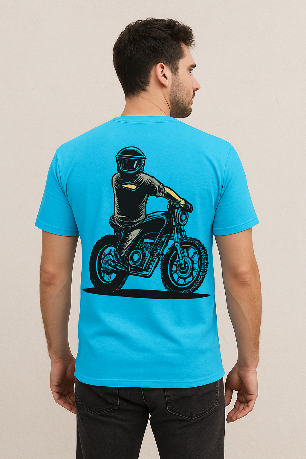 Avenster Sky Breeze Printed T-Shirt