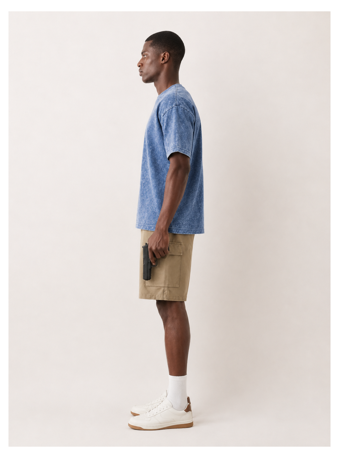 Sky Fade Acid Wash Tee