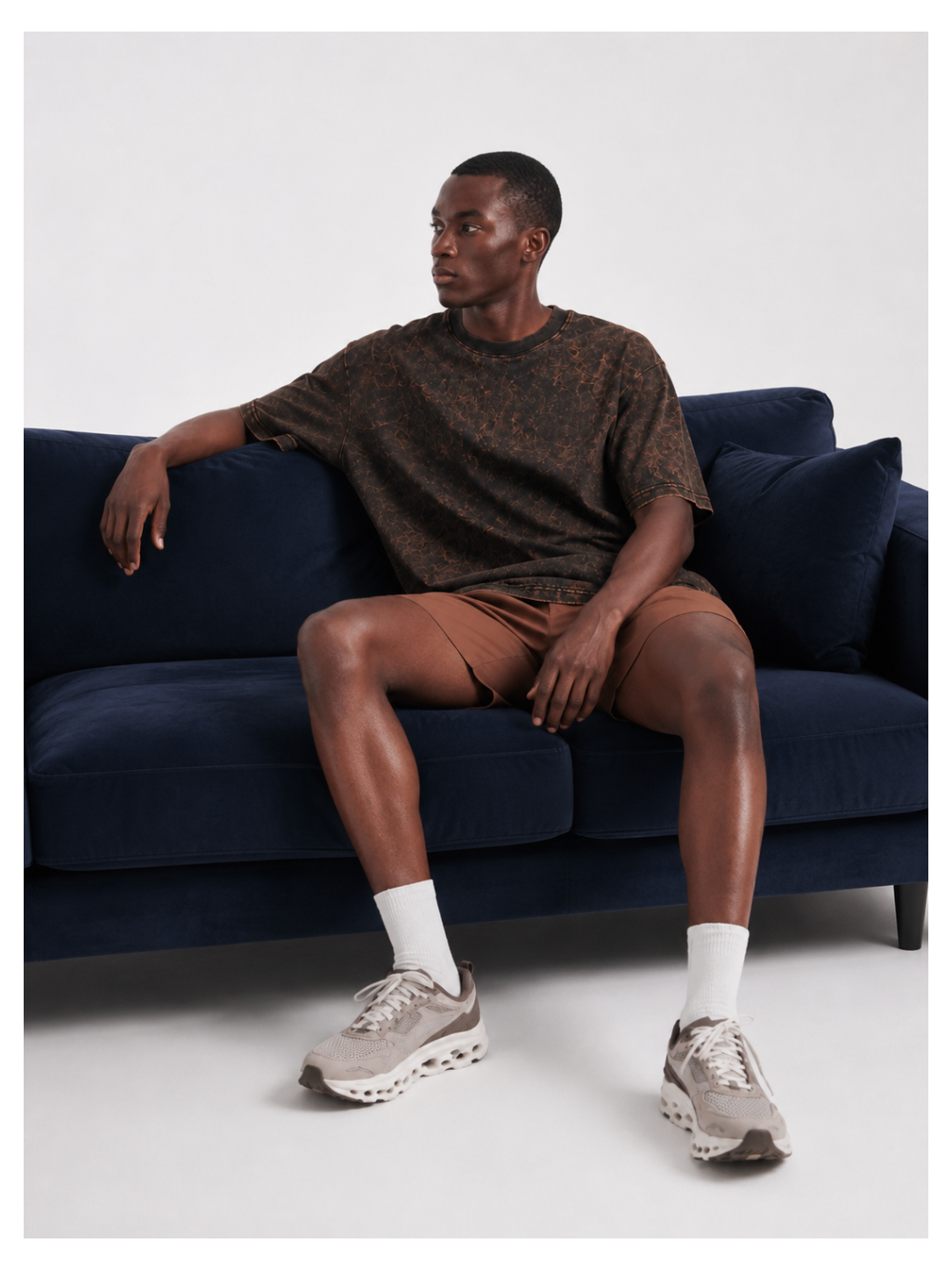 Vintage Rust Oversized T-Shirt