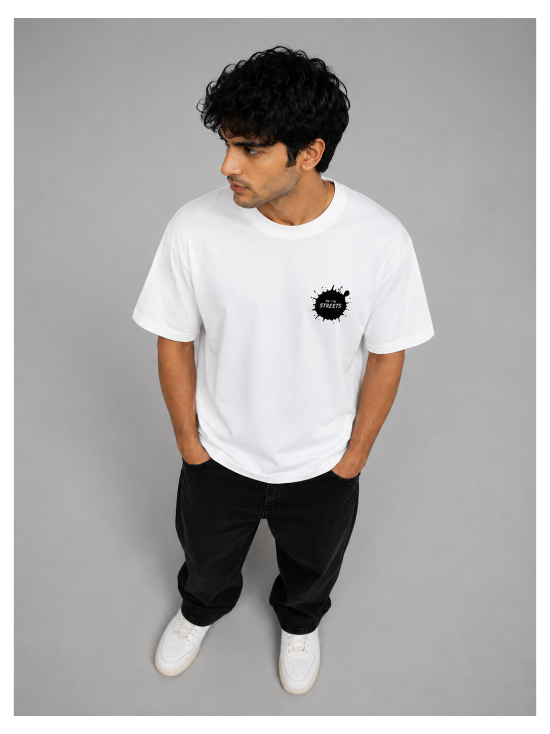 Ink The Streets – Urban Graffiti Oversized Tee