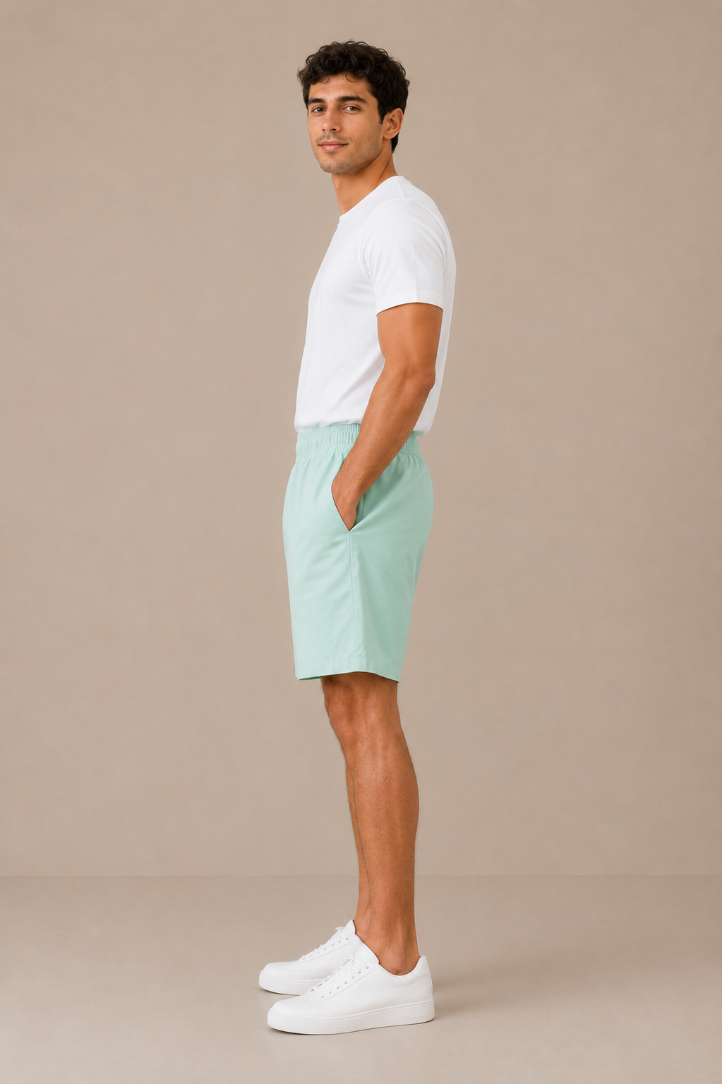 Mint Breeze Comfort Shorts