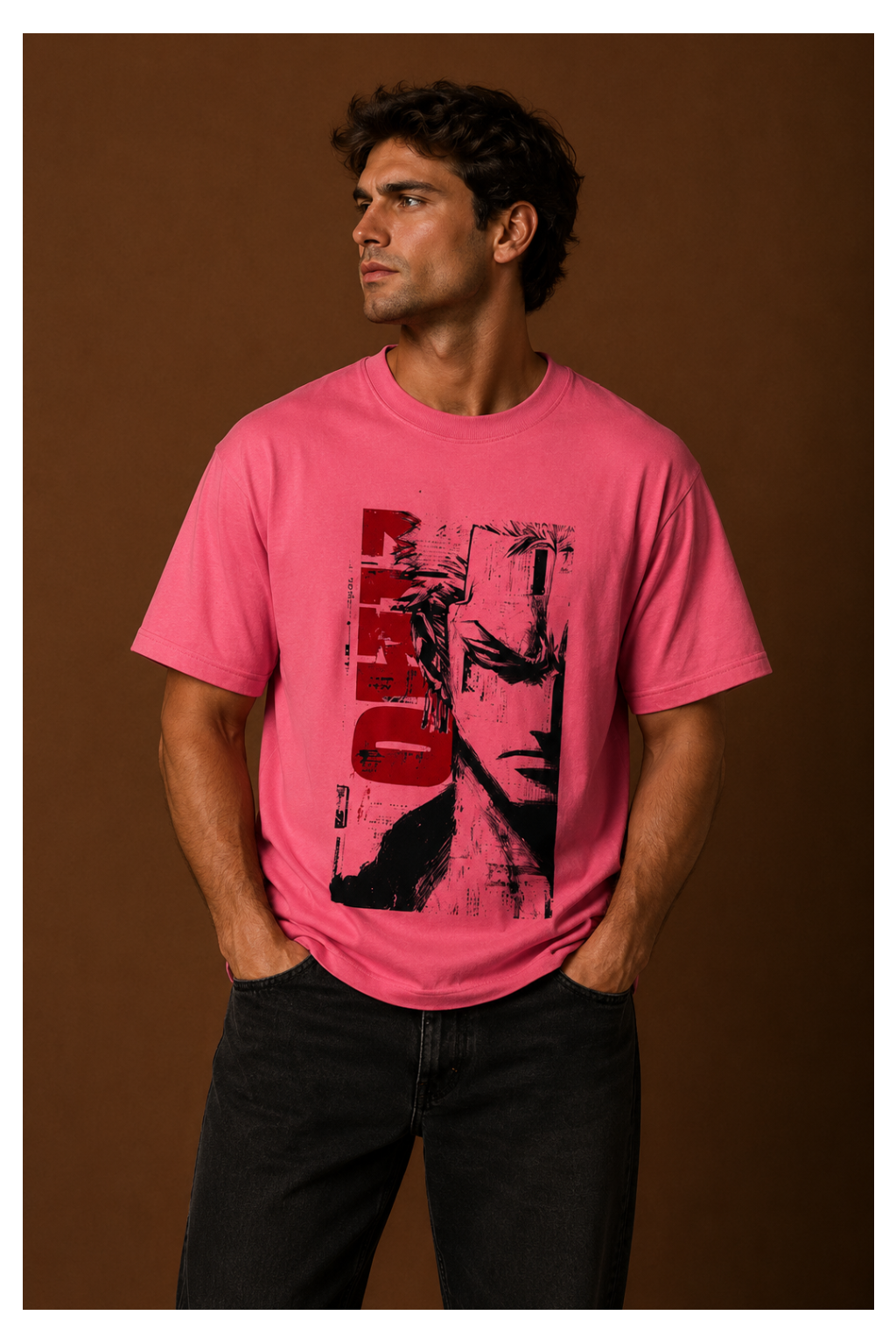 Crimson Hero Anime Graphic Tee