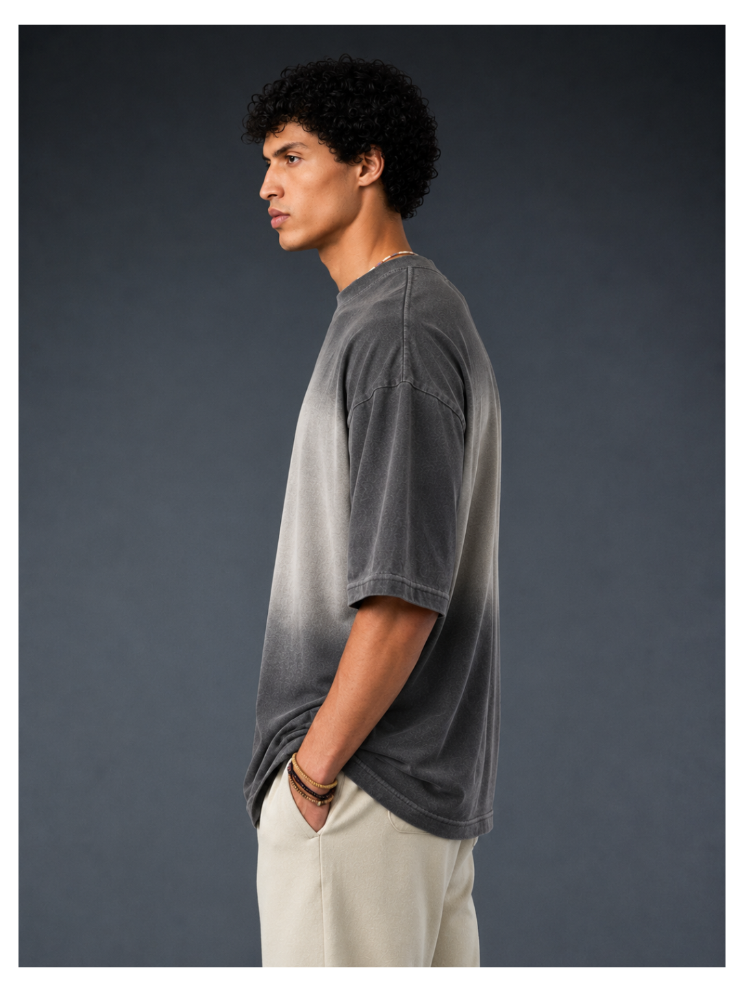 Charcoal Haze Streetwear Tee