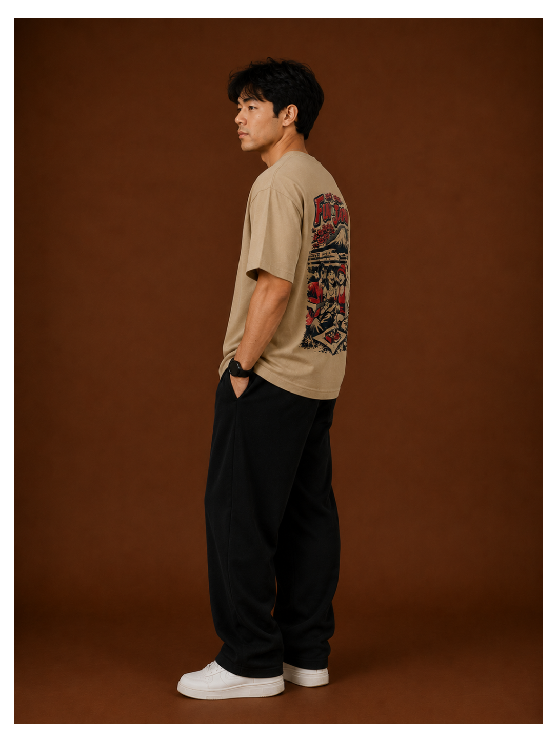 Sakura Journey Oversized Tee
