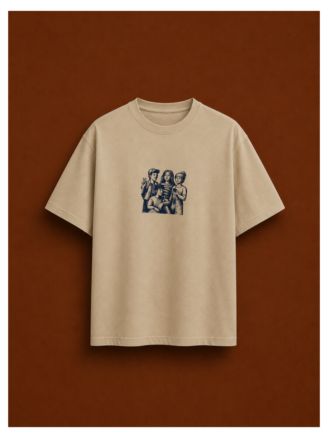Sakura Journey Oversized Tee