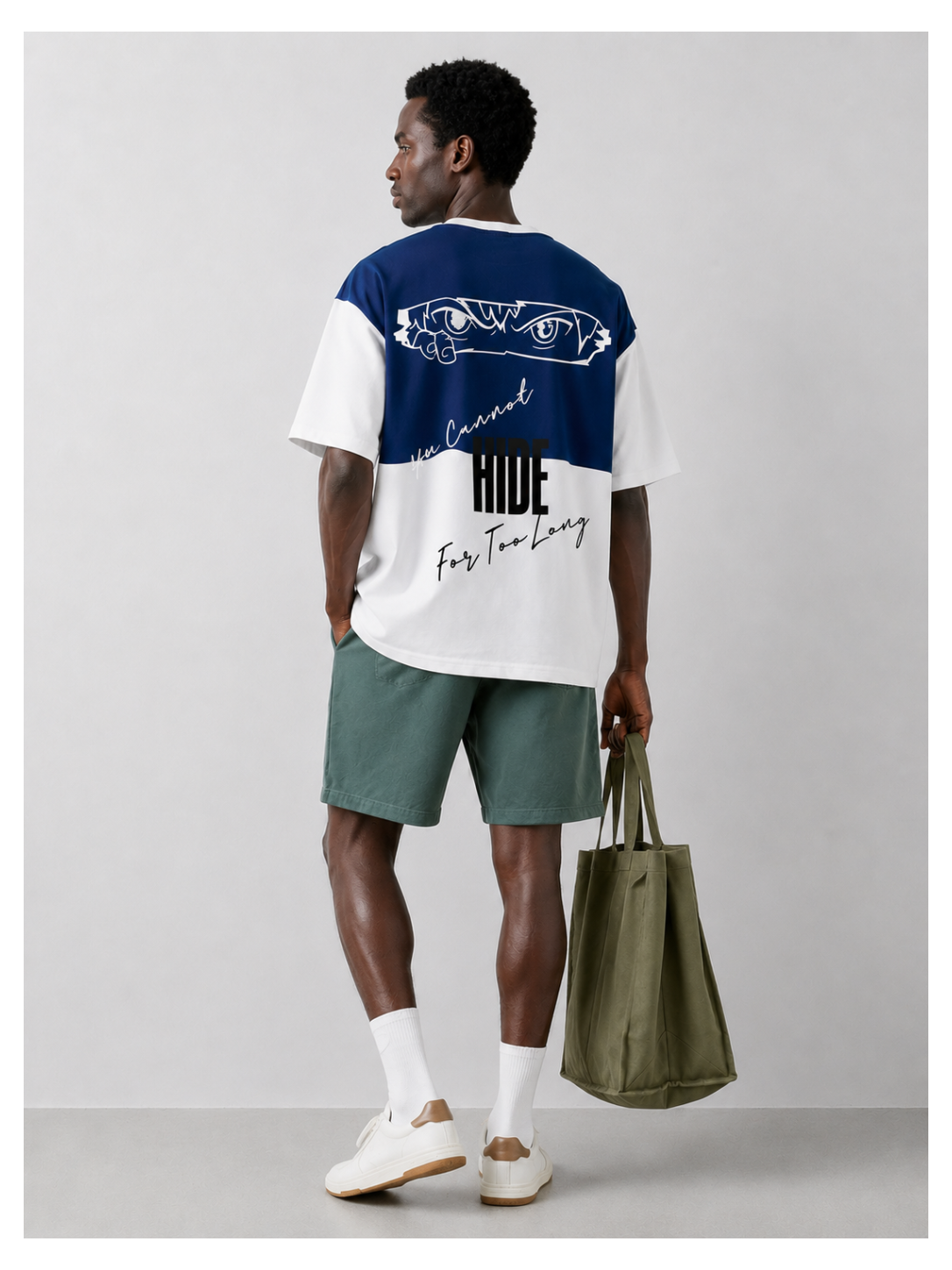 Hidden Instinct Anime Graphic Oversized Tee