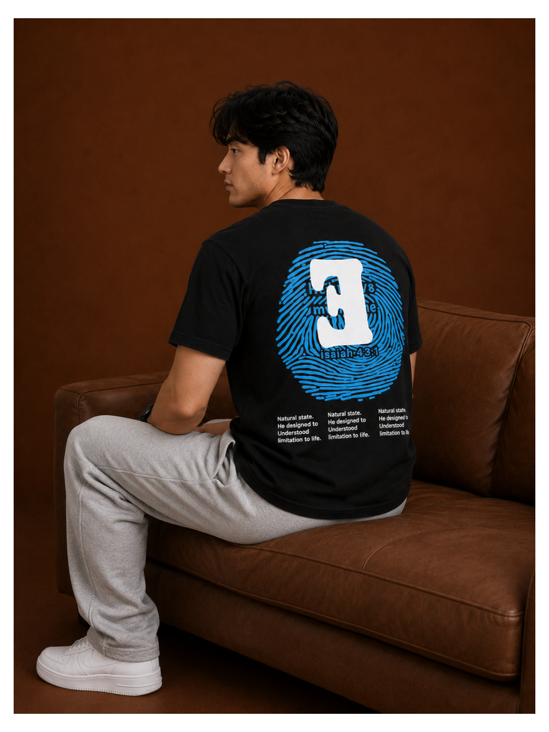 Monogram E Classic Graphic Tee