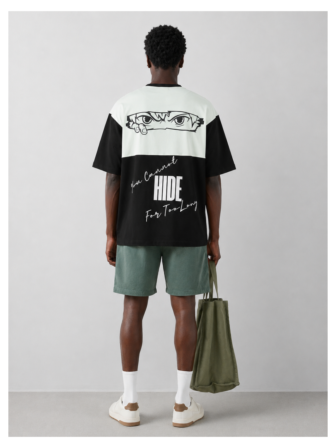 Don't Hide Dual Tone Oversized Tee