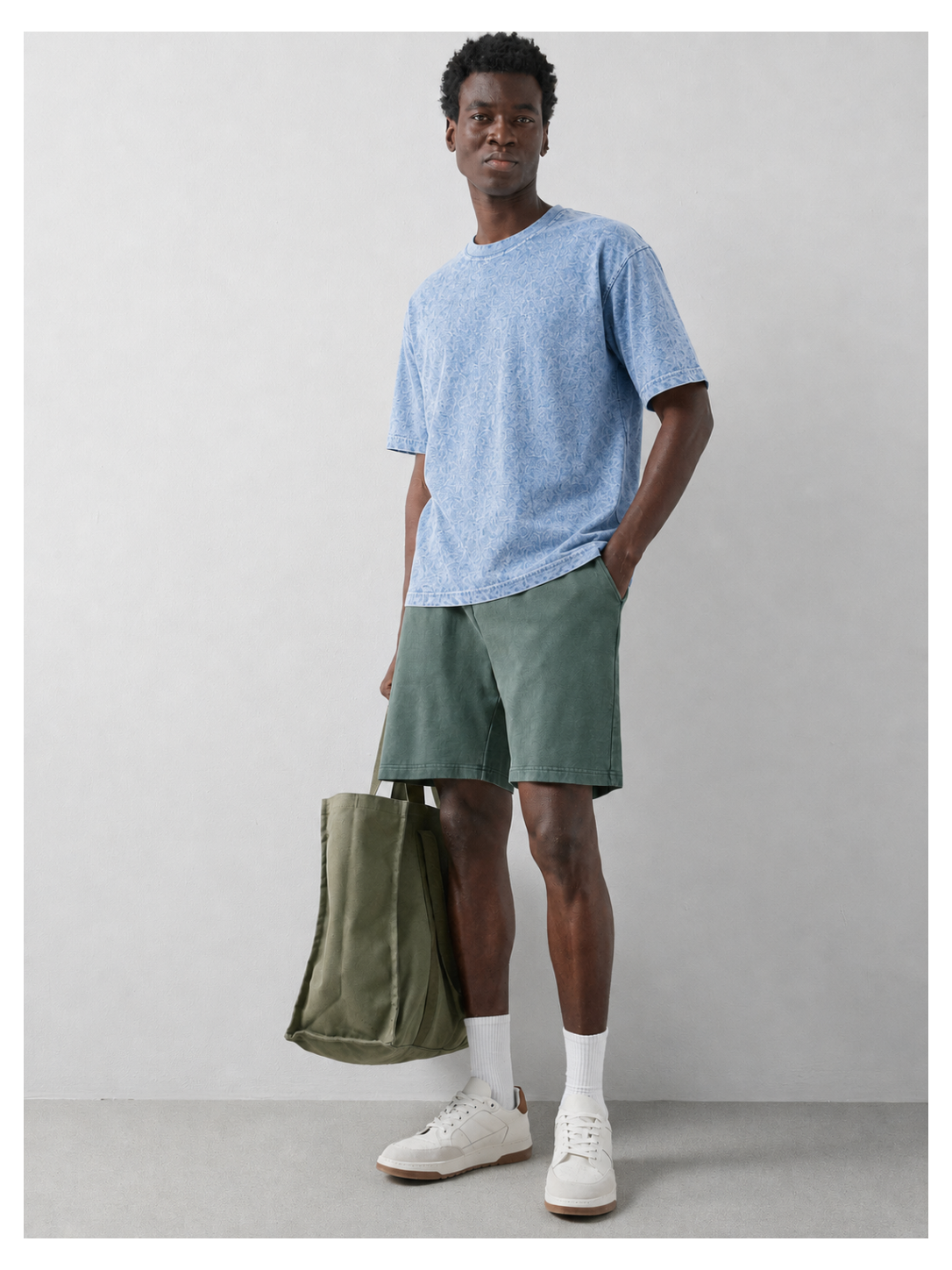 Sky Blue Oversized T-Shirt