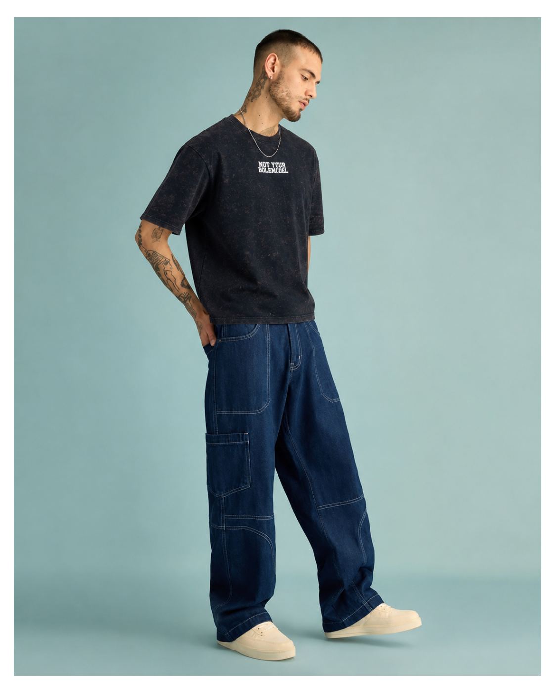 Ghost Frequency 3.0 – Premium Oversized T-Shirt