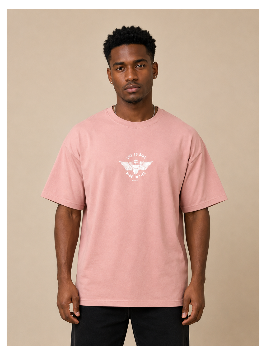 Oversized Bike Lover Printed T-Shirt | Premium Moto Addict Streetwear Tee