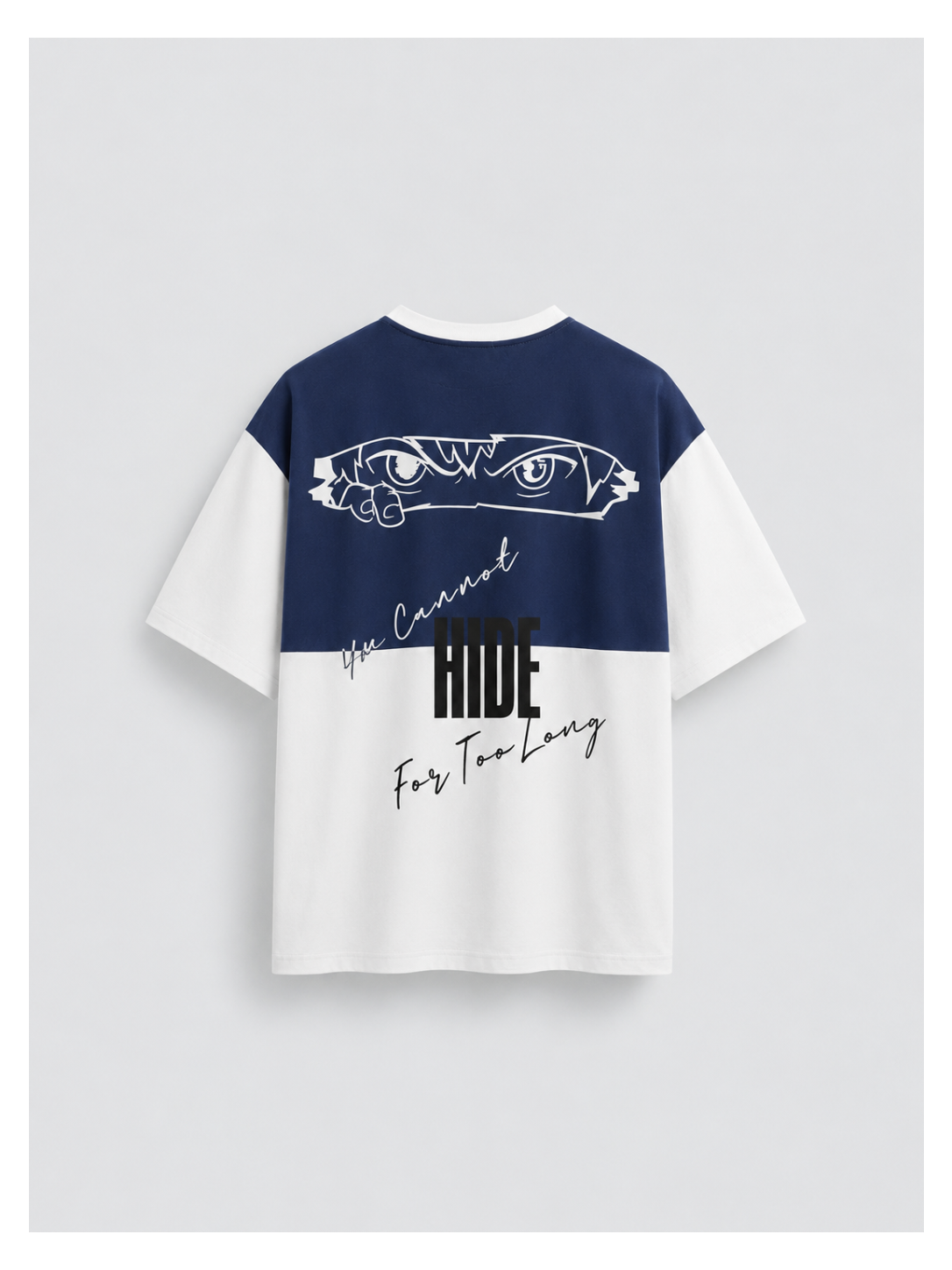 Hidden Instinct Anime Graphic Oversized Tee