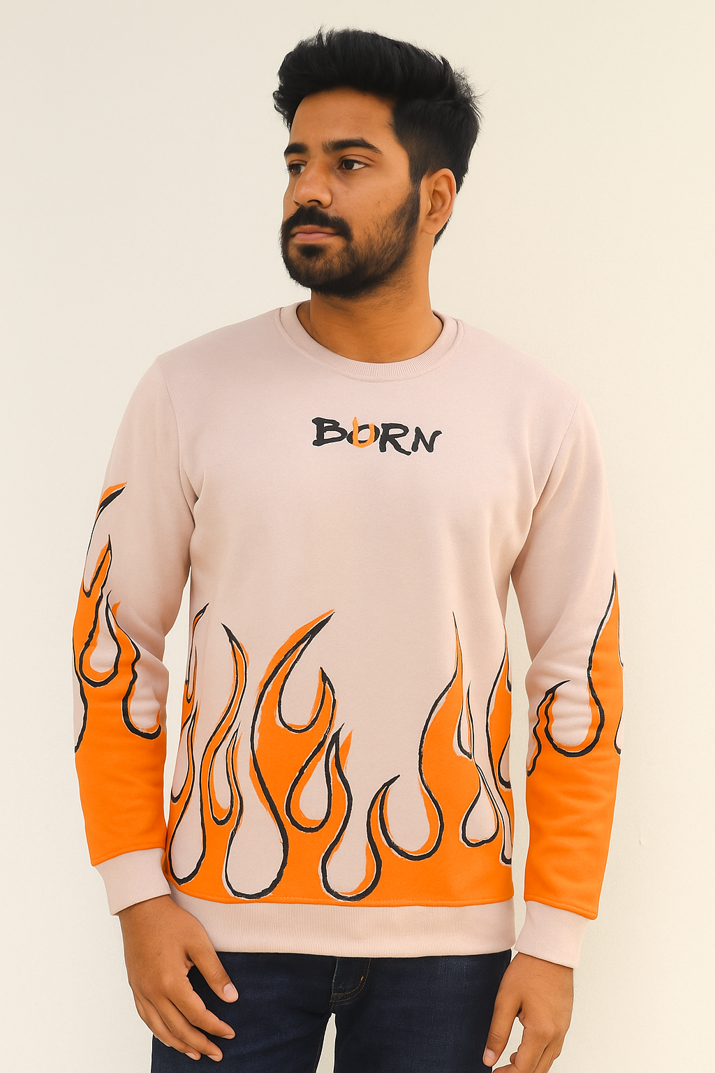 Printed Sweatshirt | Premium Heavyweight Streetwear Pullover for Men & Women