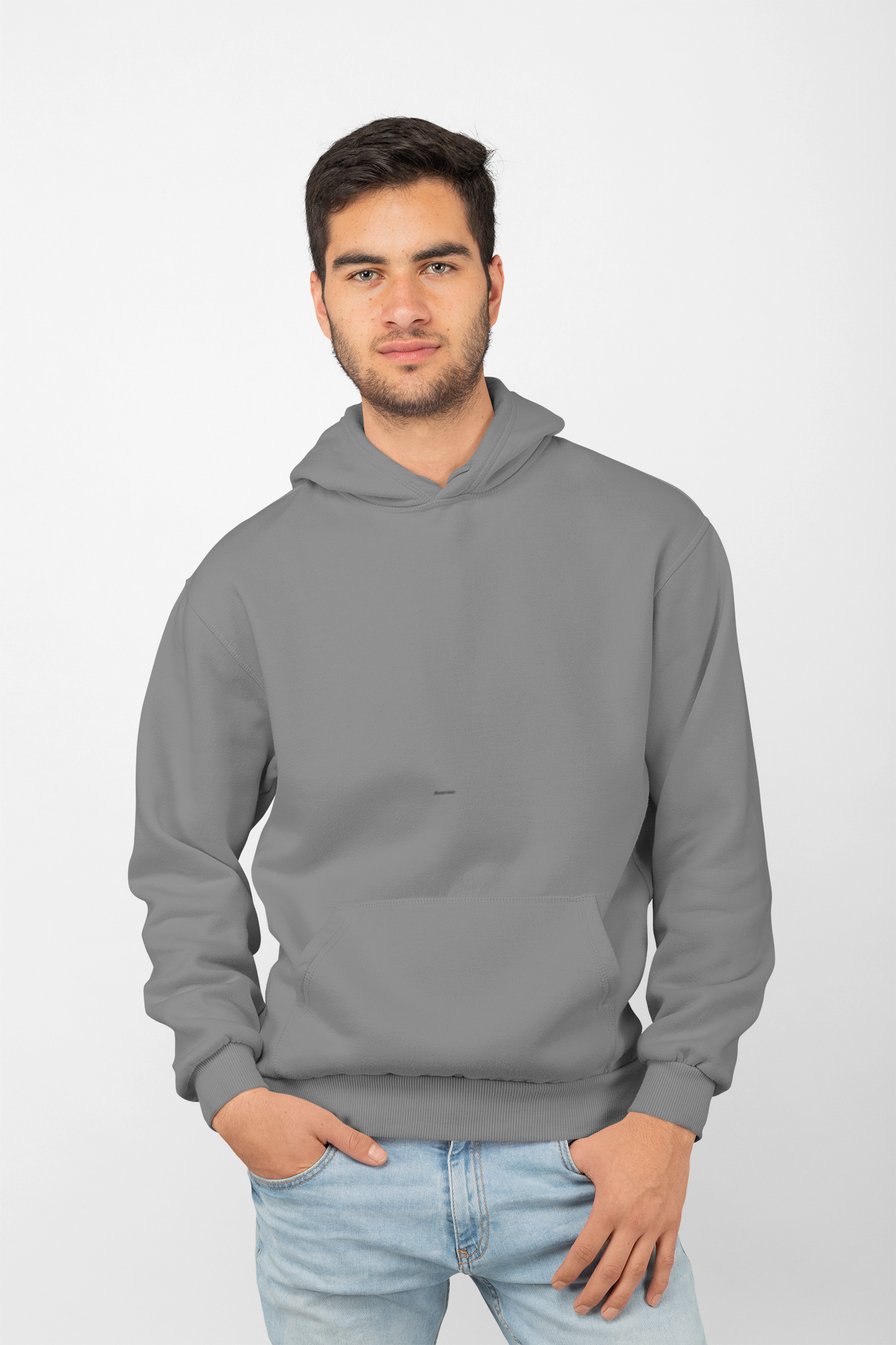 Avenster Cotton Grey Hoodie