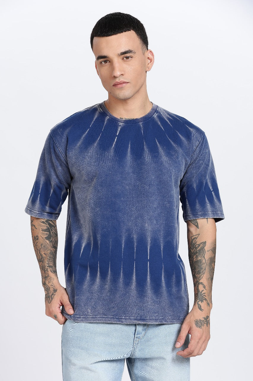 Avenster Oversize Acid washed Oversized T-shirt 240 GSM (Multi-colour) PACK 5