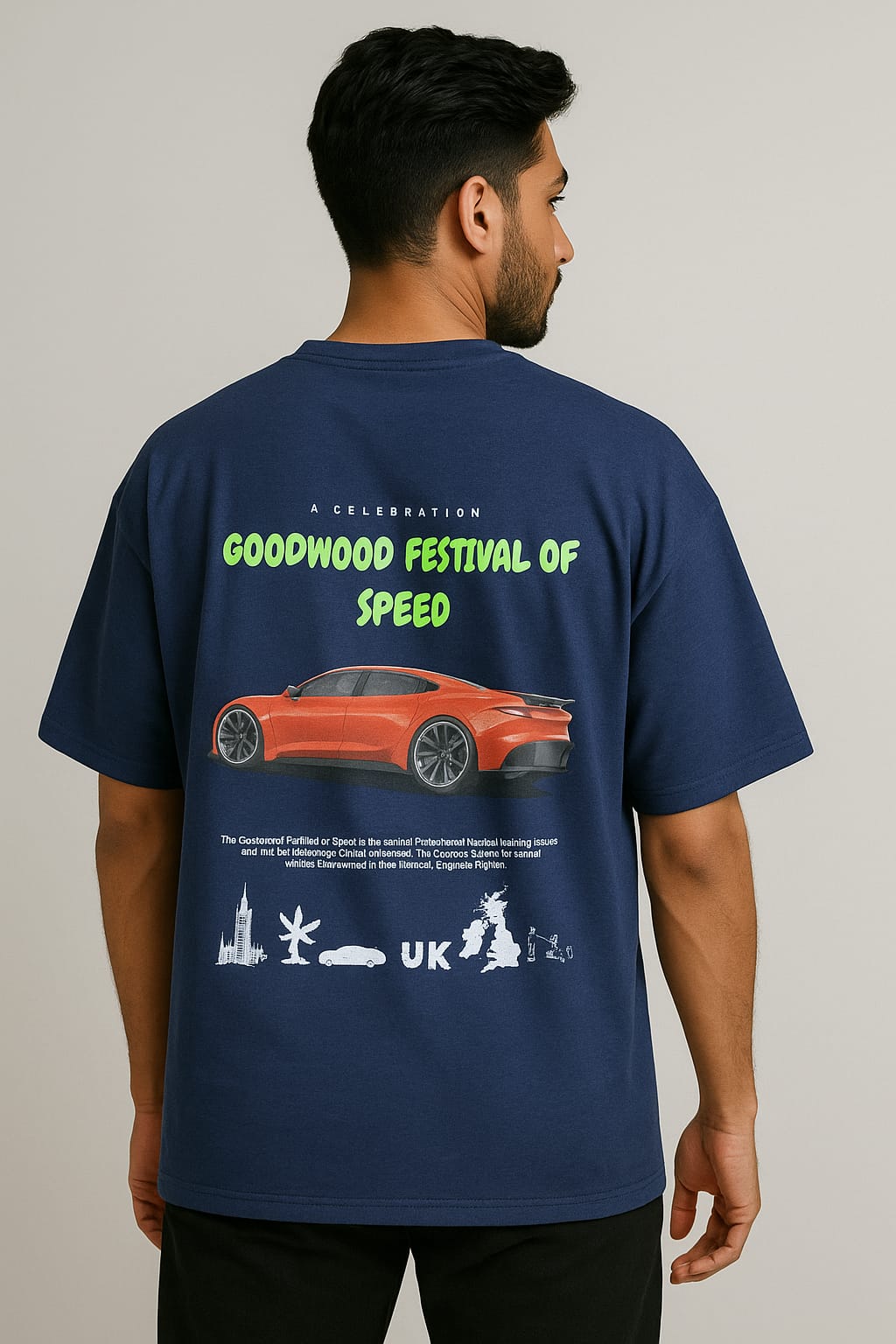 Oversized Car Enthusiast Printed T-Shirt | Premium Streetwear Graphic Tee