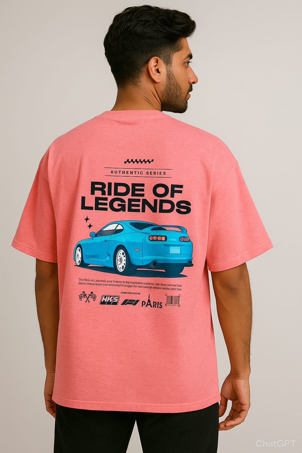 Oversized Car Enthusiast Printed T-Shirt | Premium Streetwear Graphic Tee