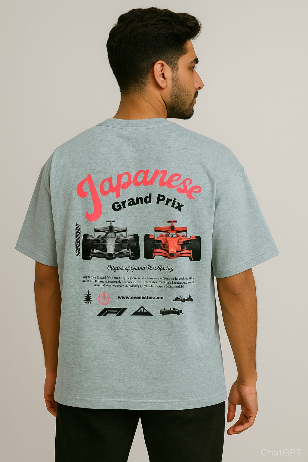 Oversized Car Enthusiast Printed T-Shirt | Premium Streetwear Graphic Tee