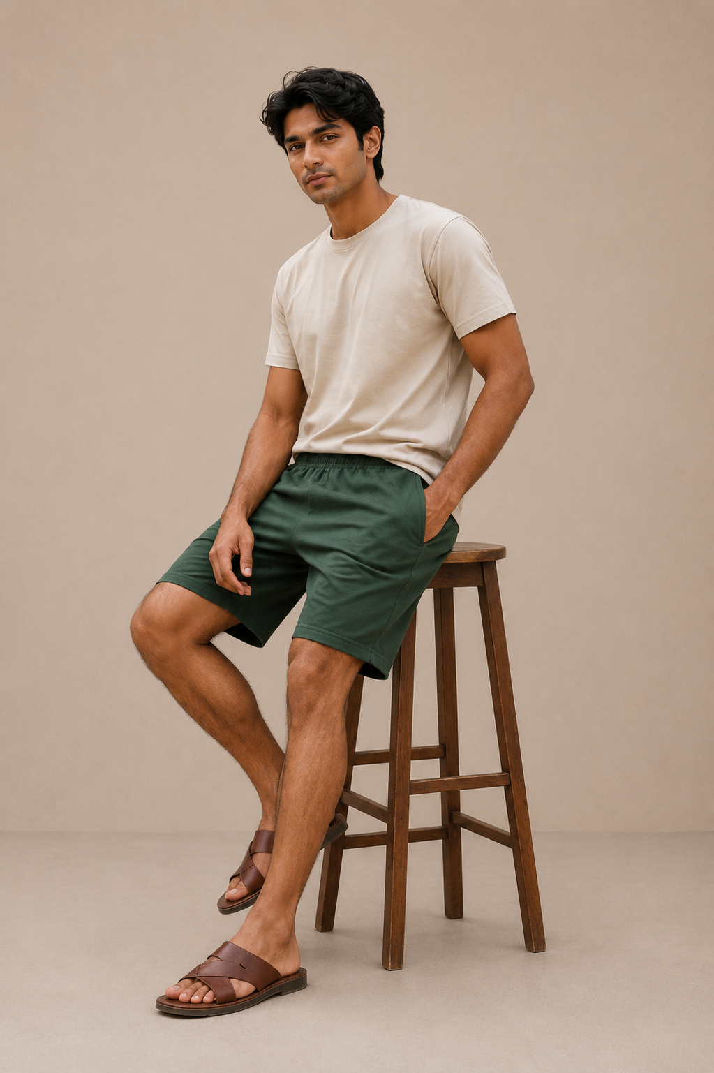 Forest Green Comfort Shorts