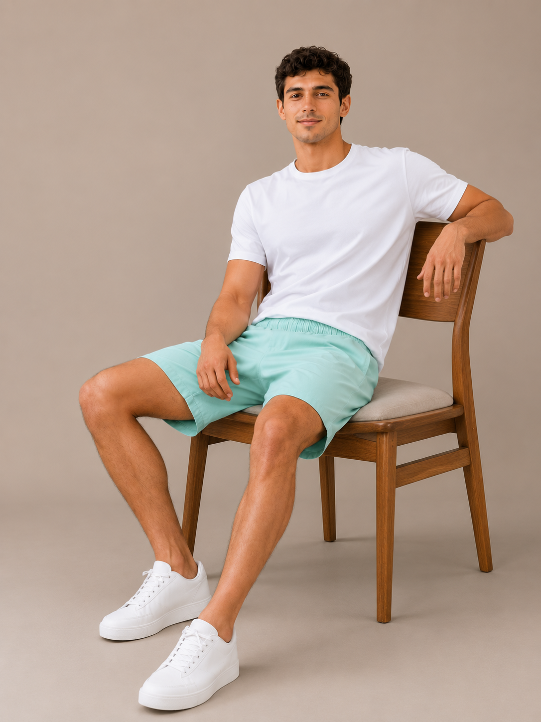 Mint Breeze Comfort Shorts