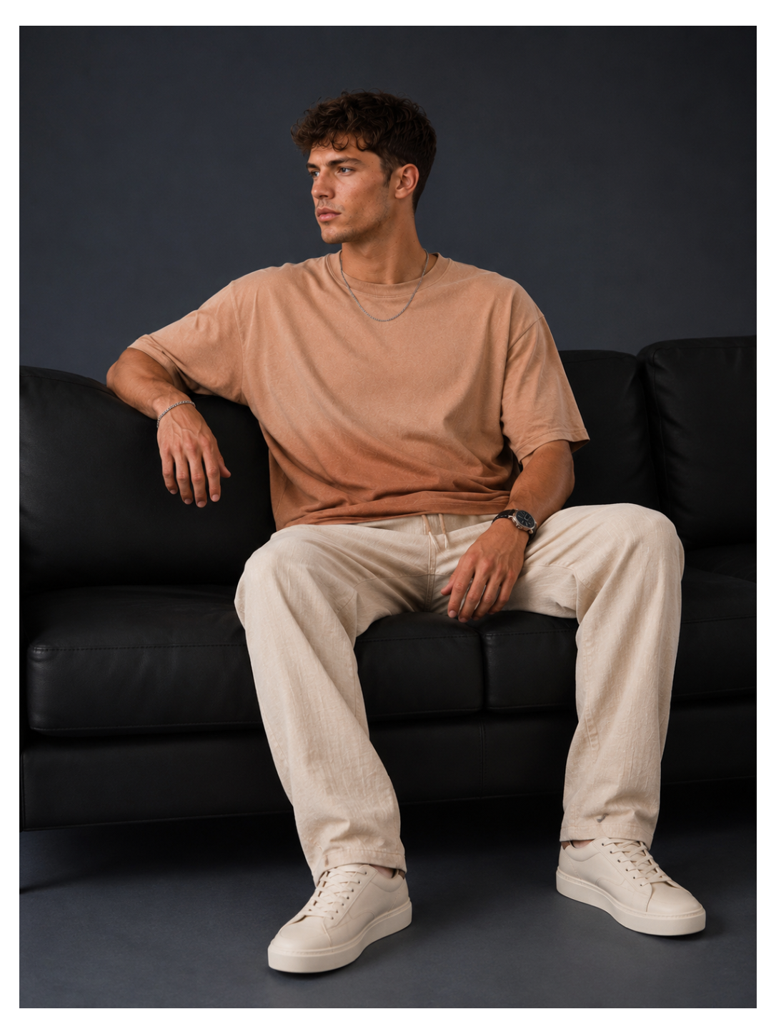 Desert Dusk Fade Oversized Tee