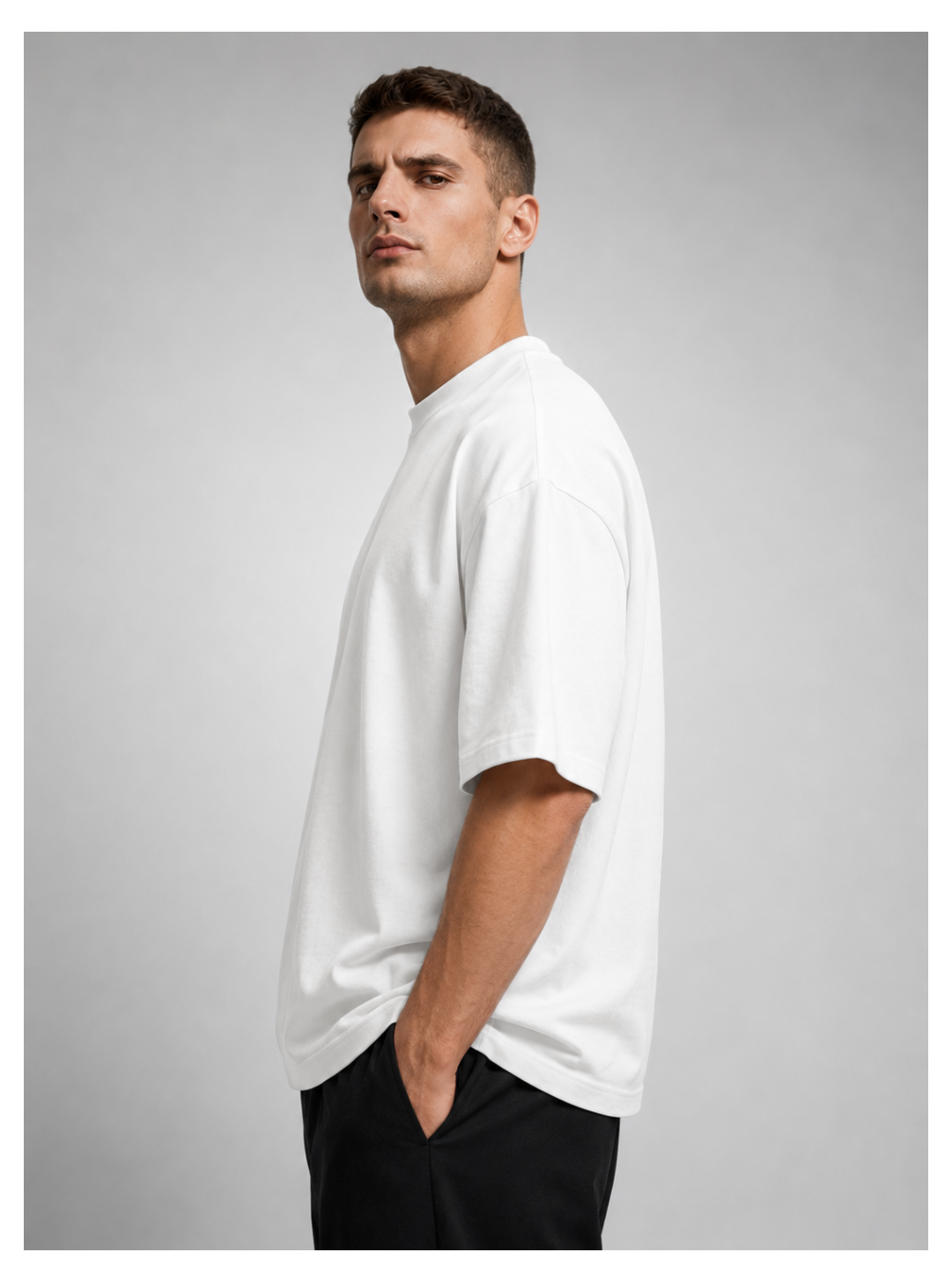 Arctic White Oversized T-Shirt