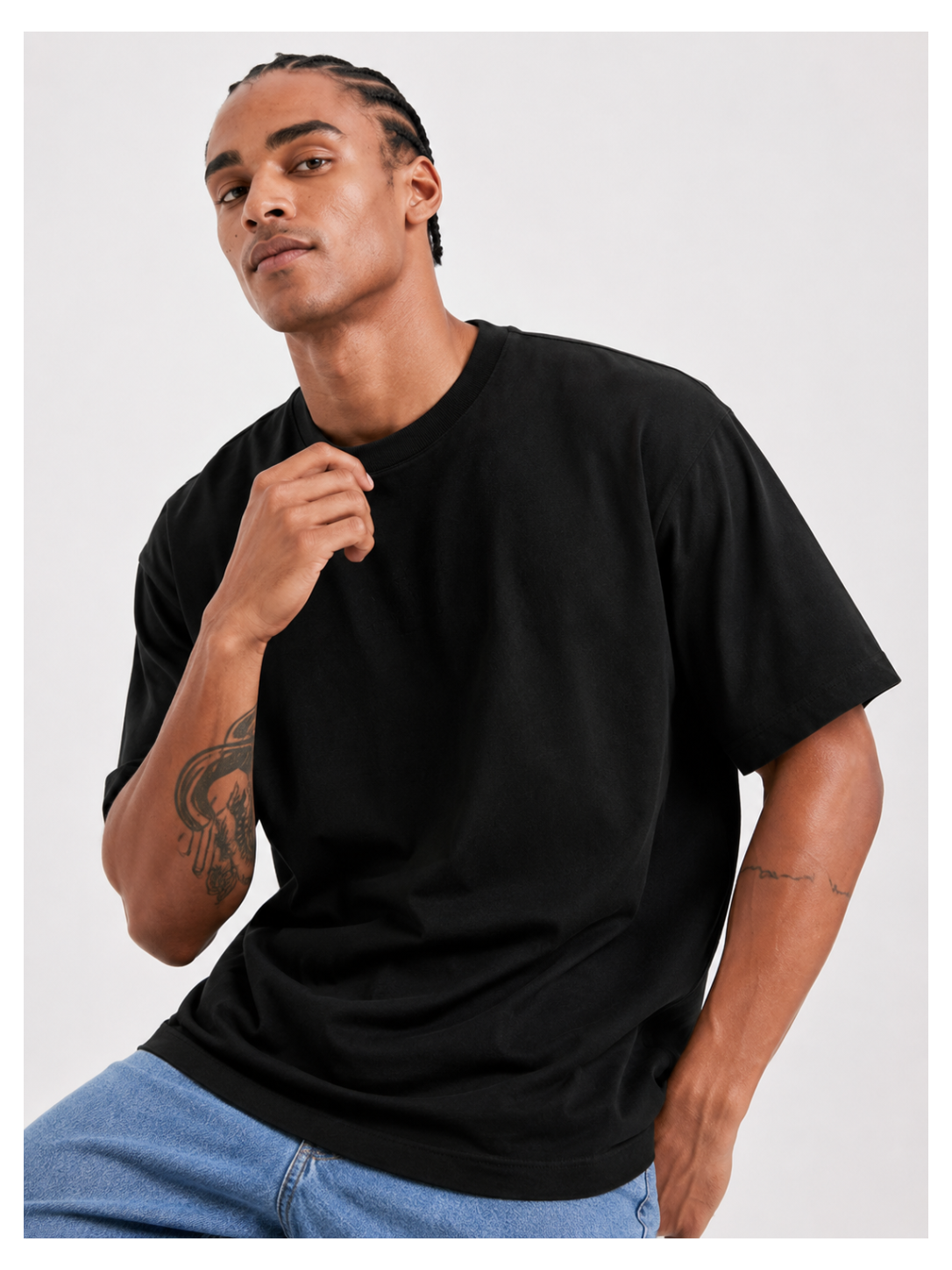Essential Black Oversized T-Shirt