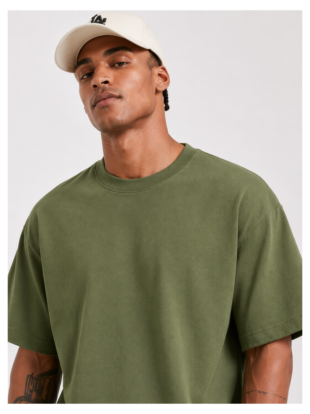 Olive Core Oversized T-Shirt
