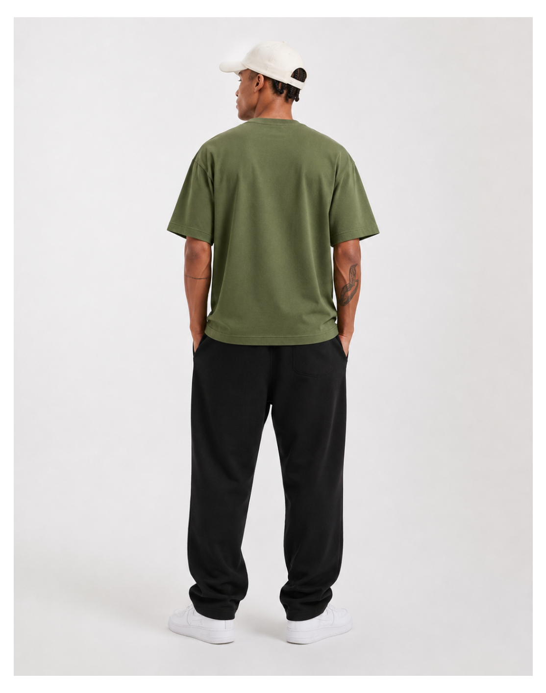 Olive Core Oversized T-Shirt