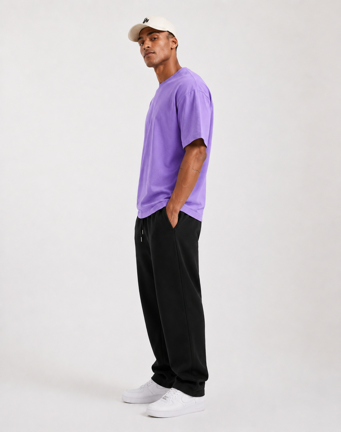 Lavender Drift Oversized T-Shirt