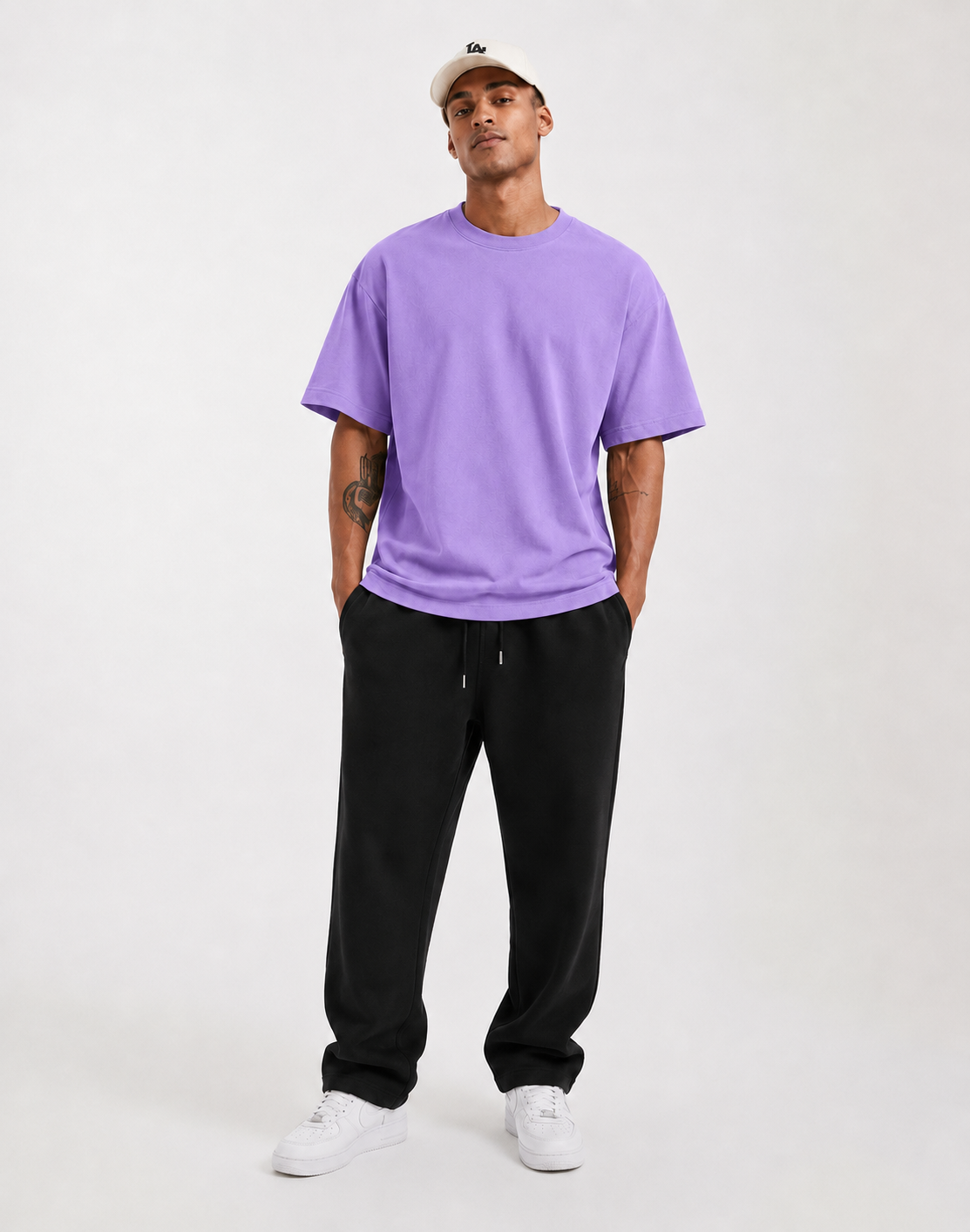 Lavender Drift Oversized T-Shirt