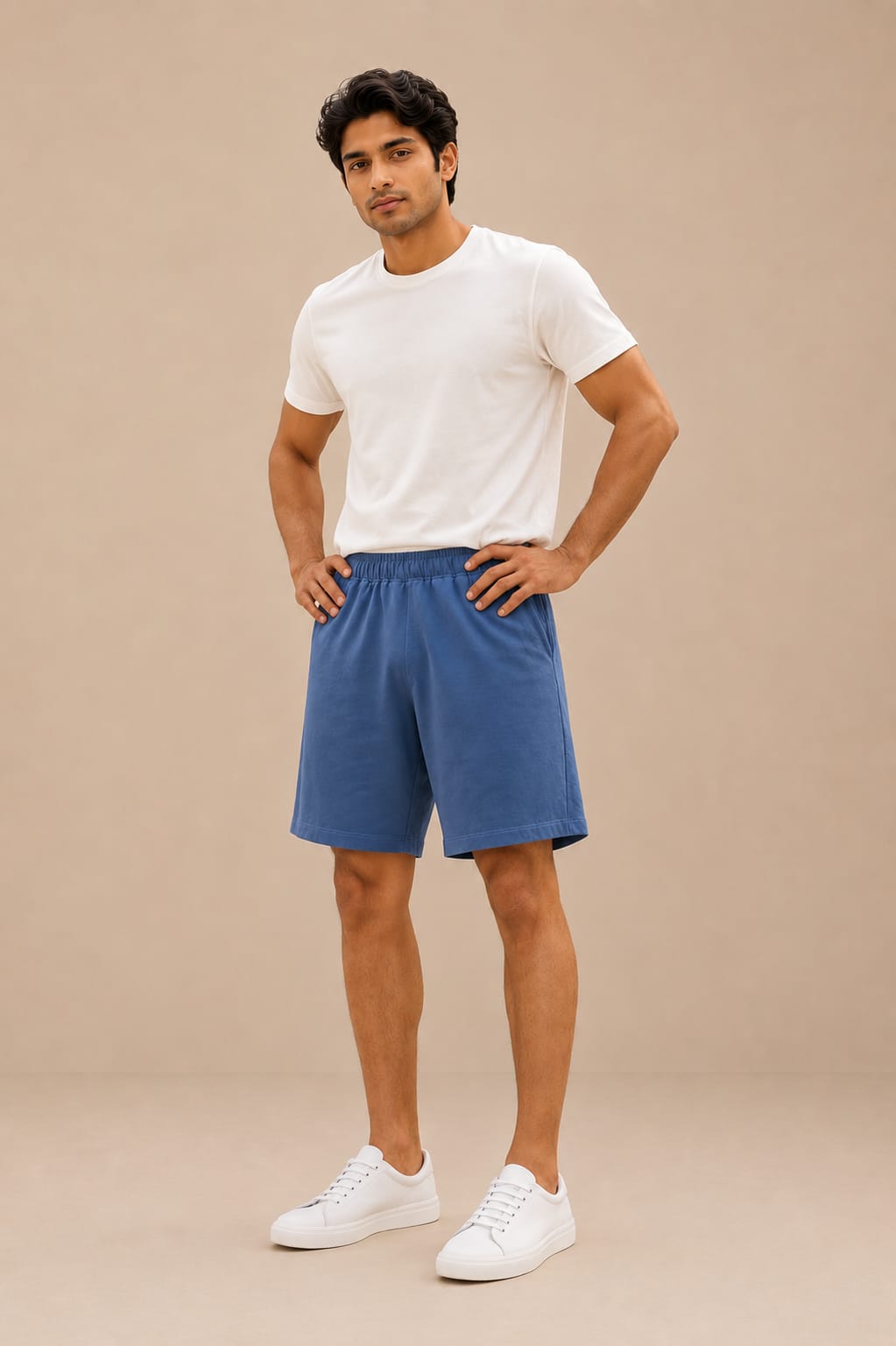 Azure Comfort Lounge Shorts