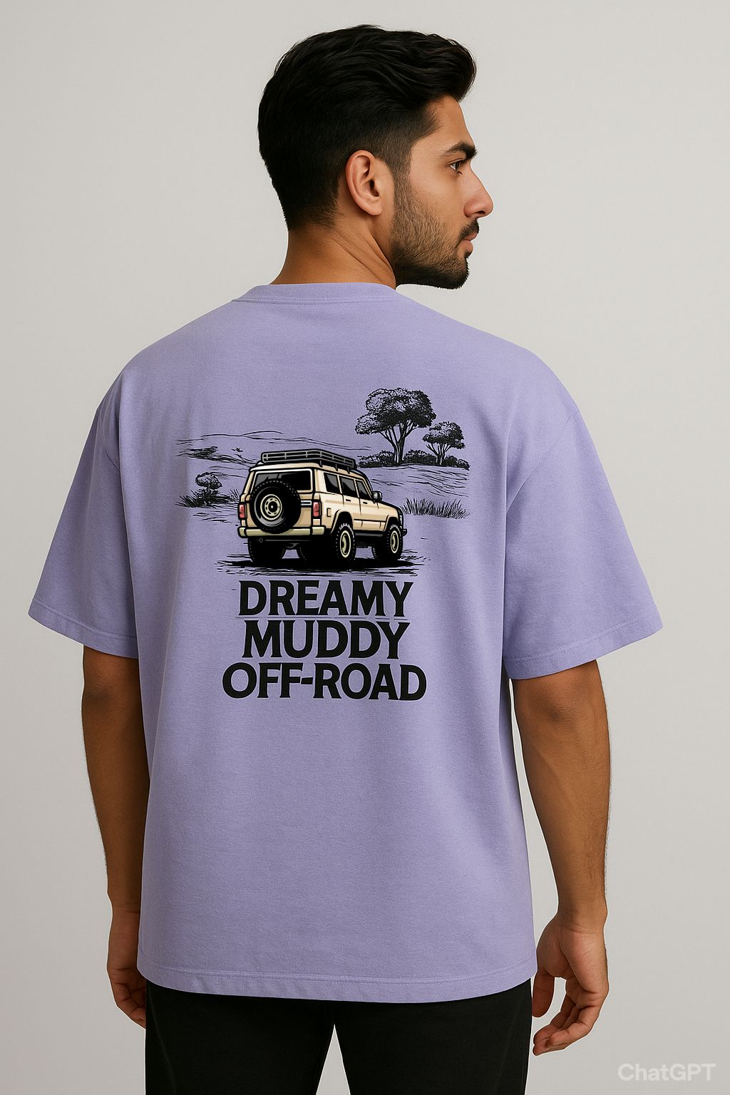 Oversized Car Enthusiast Printed T-Shirt | Premium Streetwear Graphic Tee