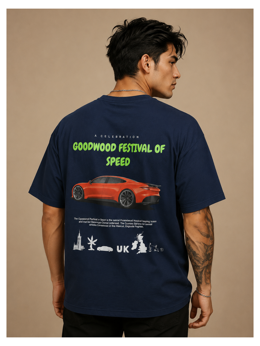 Oversized Car Enthusiast Printed T-Shirt | Premium Streetwear Graphic Tee