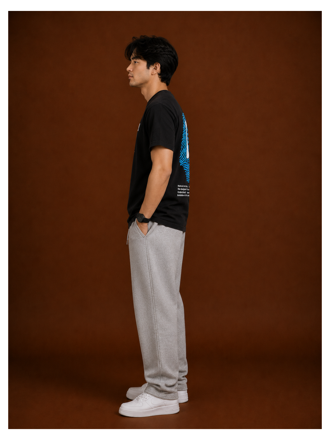 Monogram E Classic Graphic Tee